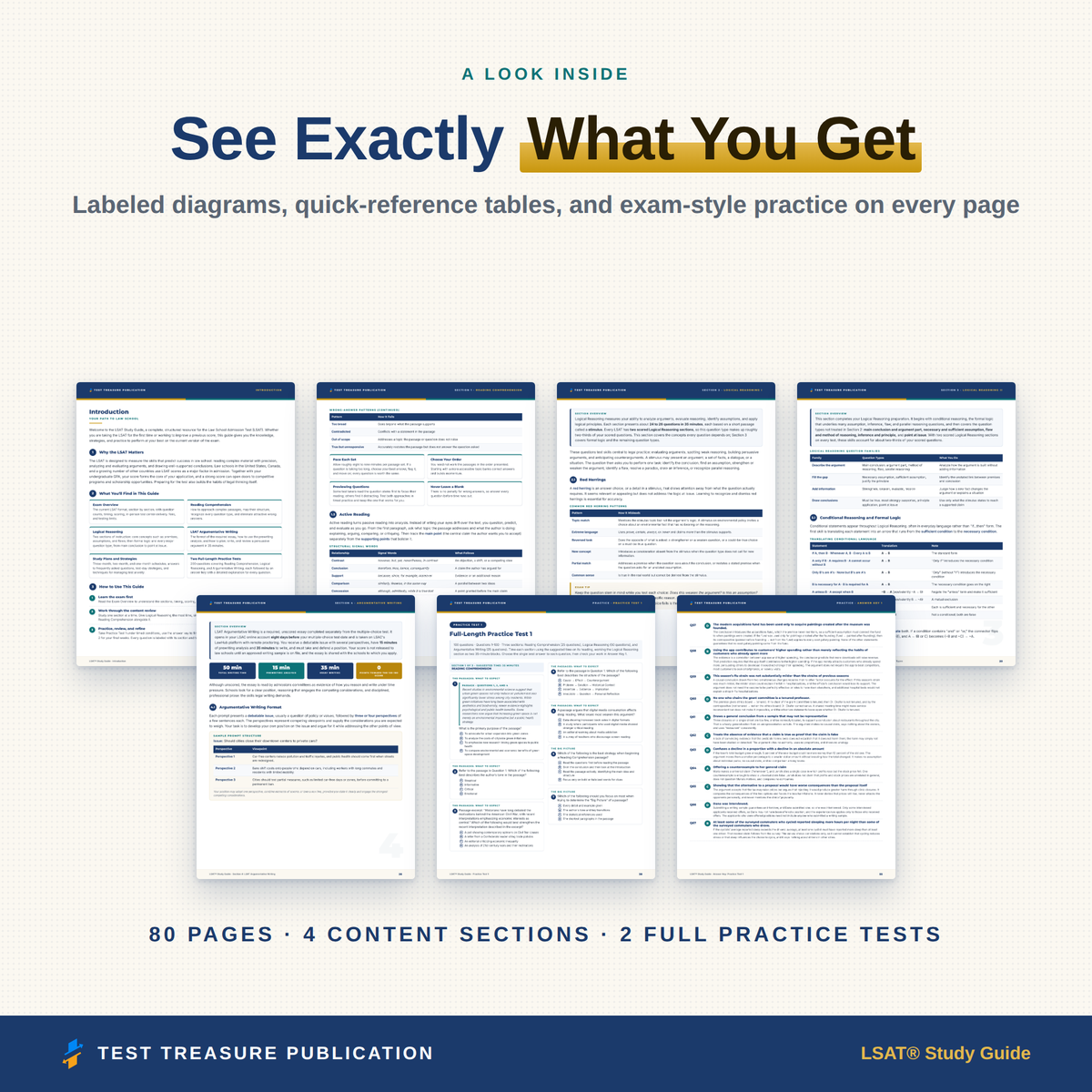 LSAT Study Guide 2026–2027 — Redesigned Illustrated Edition | 200 Practice Questions