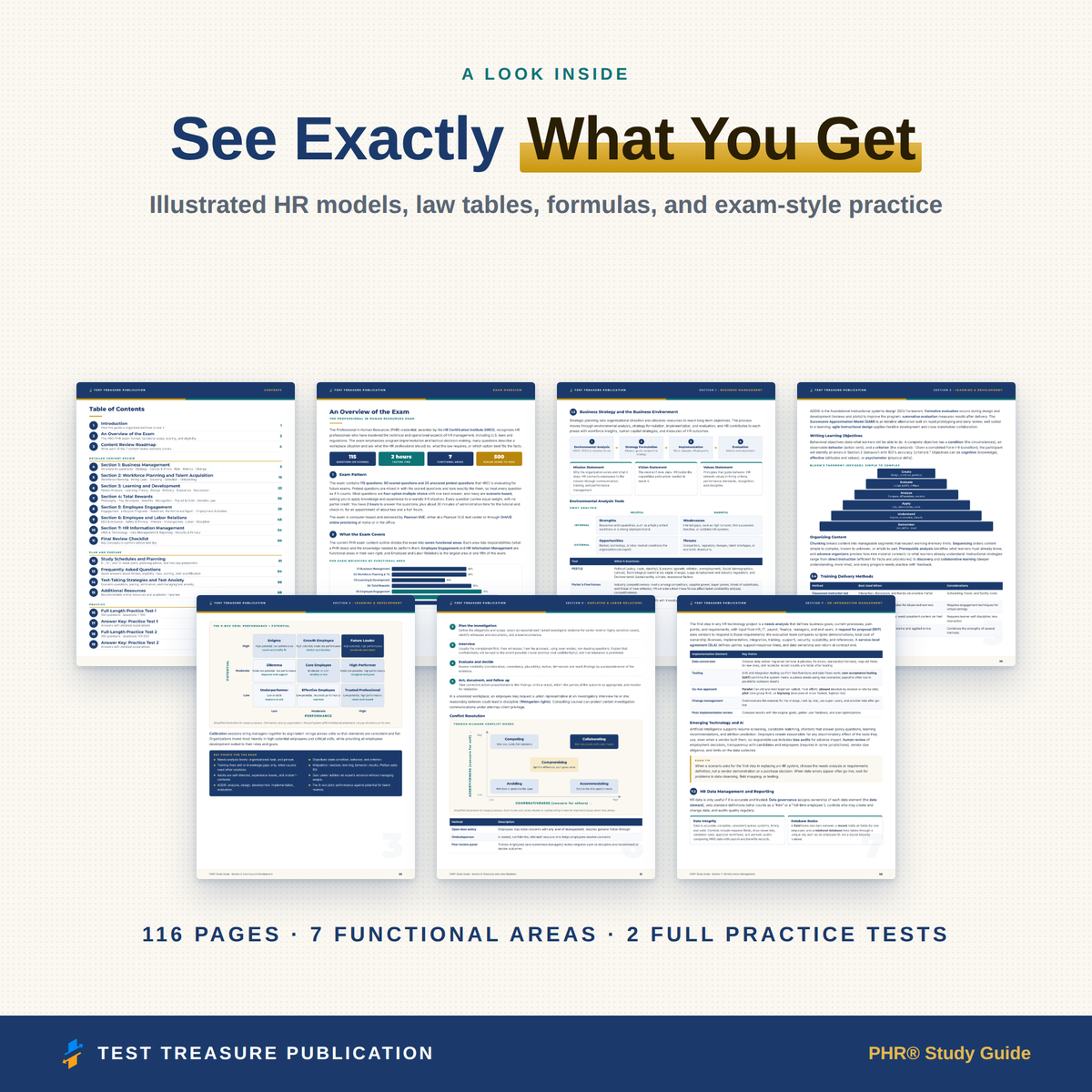 PHR Study Guide 2026–2027 — Redesigned Illustrated Edition | 200 Practice Questions