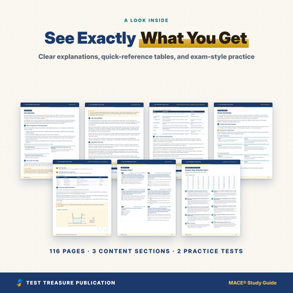 MACE Study Guide 2026-2027 | Medication Aide Certification Exam Prep, 200 Practice Questions, Med Aide CMA Test Review PDF