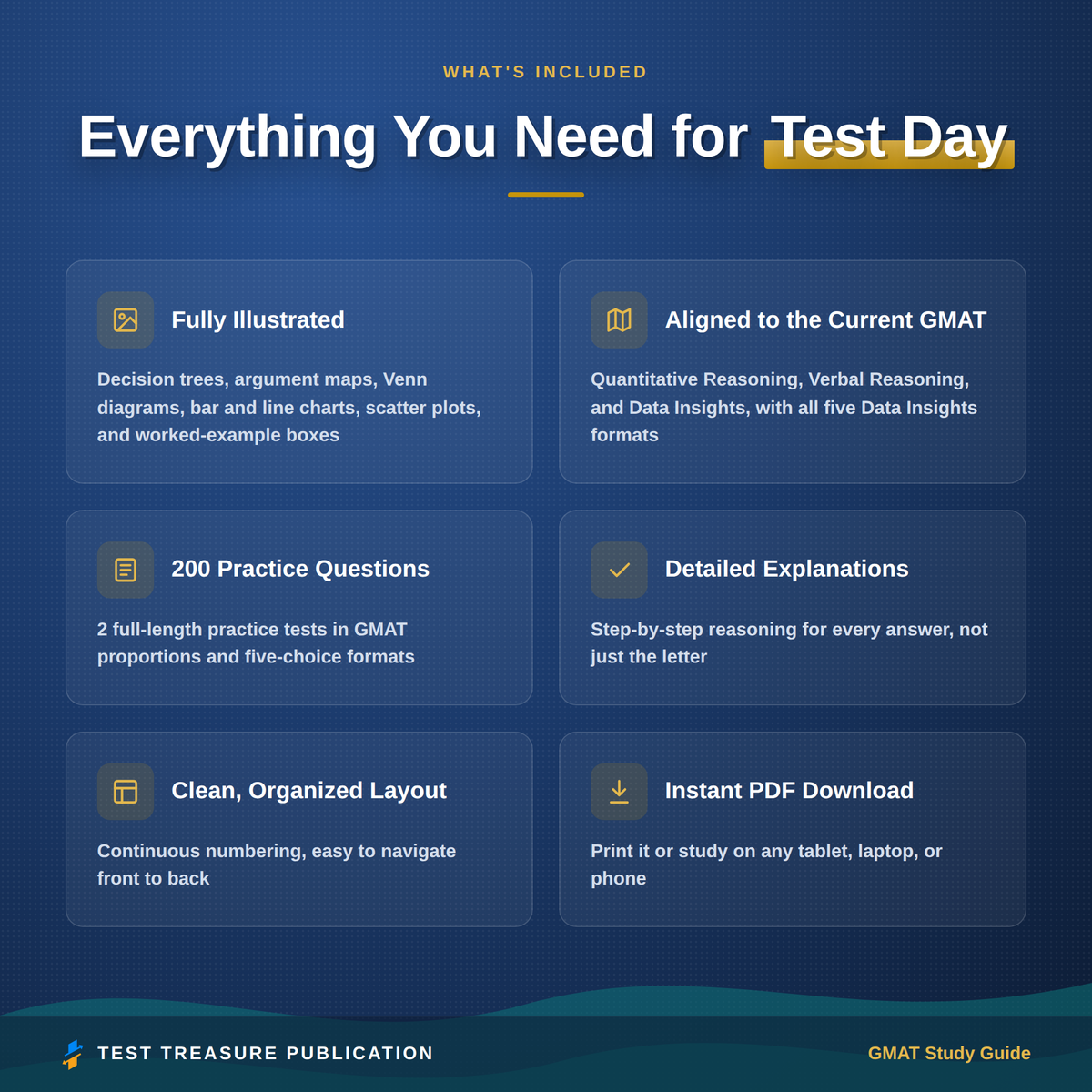 GMAT Study Guide 2026–2027 — Redesigned Illustrated Edition | 200 Practice Questions