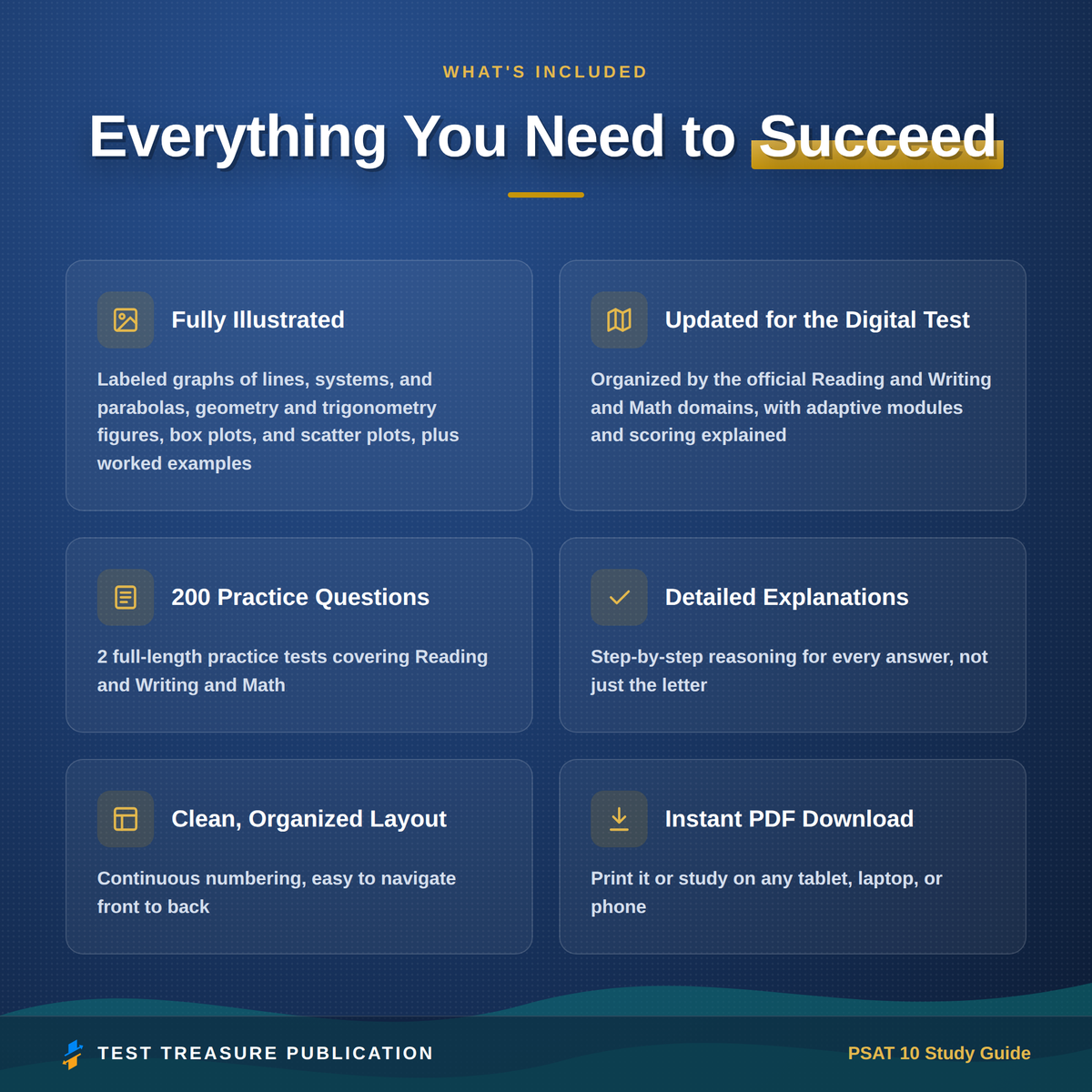 PSAT 10 Study Guide 2026–2027 — Redesigned Illustrated Edition | 200 Practice Questions
