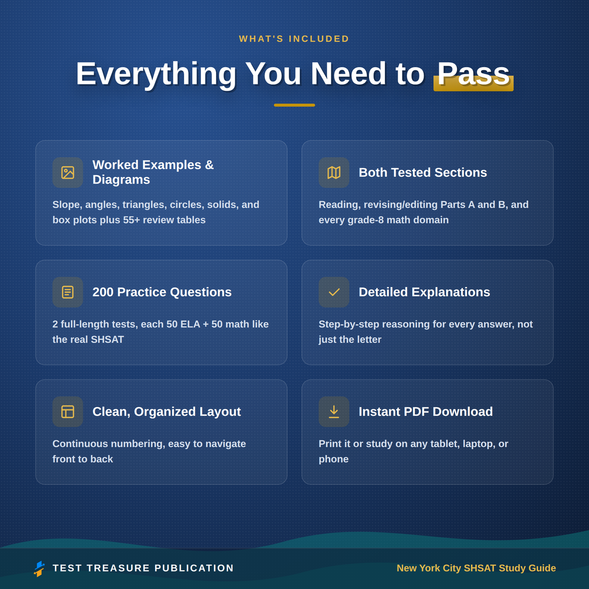 NYC SHSAT Study Guide 2026–2027 | Computer-Adaptive Prep & 200 Practice Questions