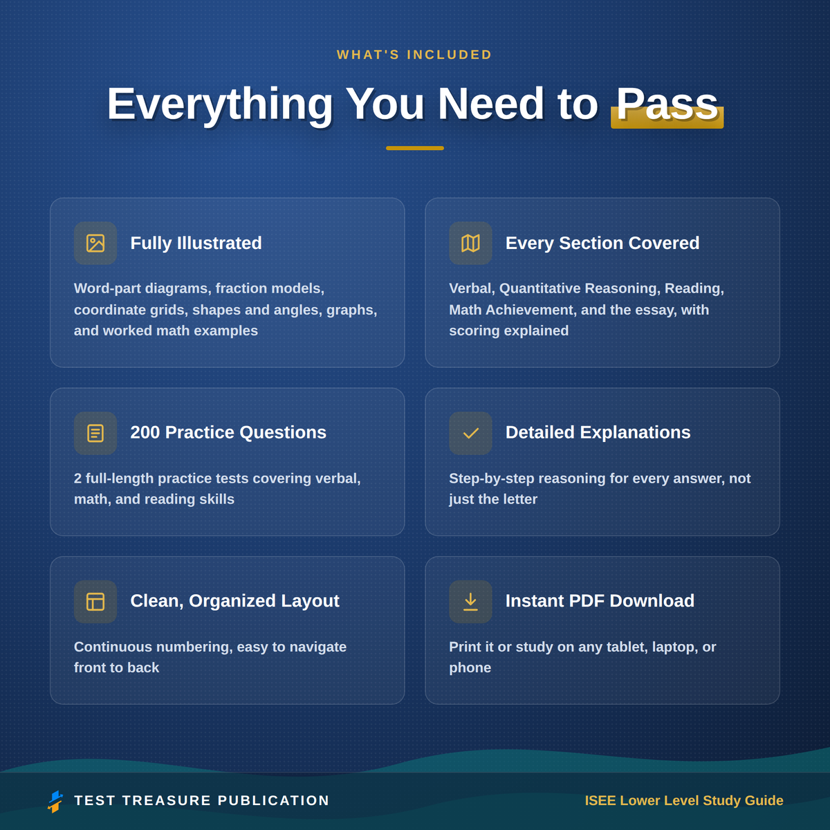 ISEE Lower Level Study Guide 2026–2027 — Redesigned Illustrated Edition | 200 Practice Questions