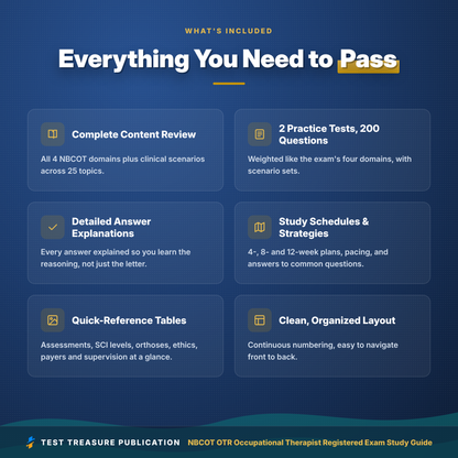 NBCOT OTR Exam Study Guide 2026–2027 | Occupational Therapist Registered Certification Prep (PDF)