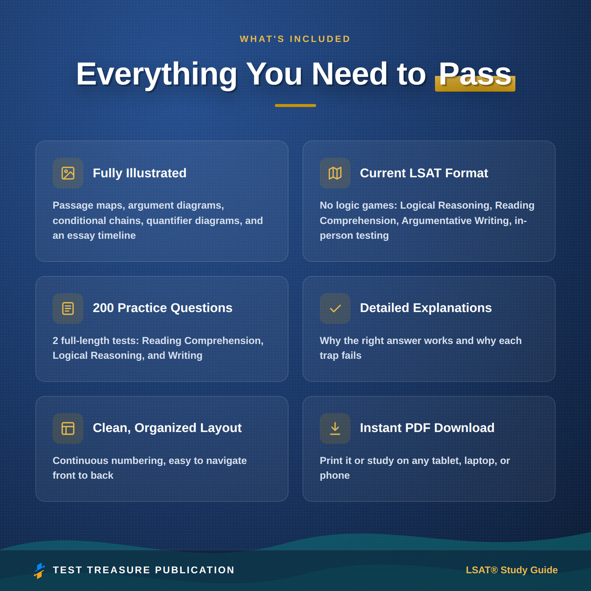 LSAT Study Guide 2026–2027 — Redesigned Illustrated Edition | 200 Practice Questions