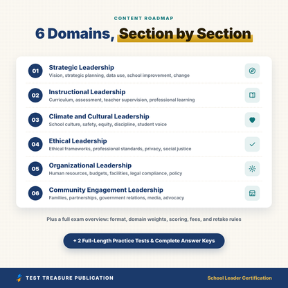 School Leader Certification Study Guide 2026-2027 | Administration and Supervision Exam Prep | 200 Practice Questions | Principal Test PDF