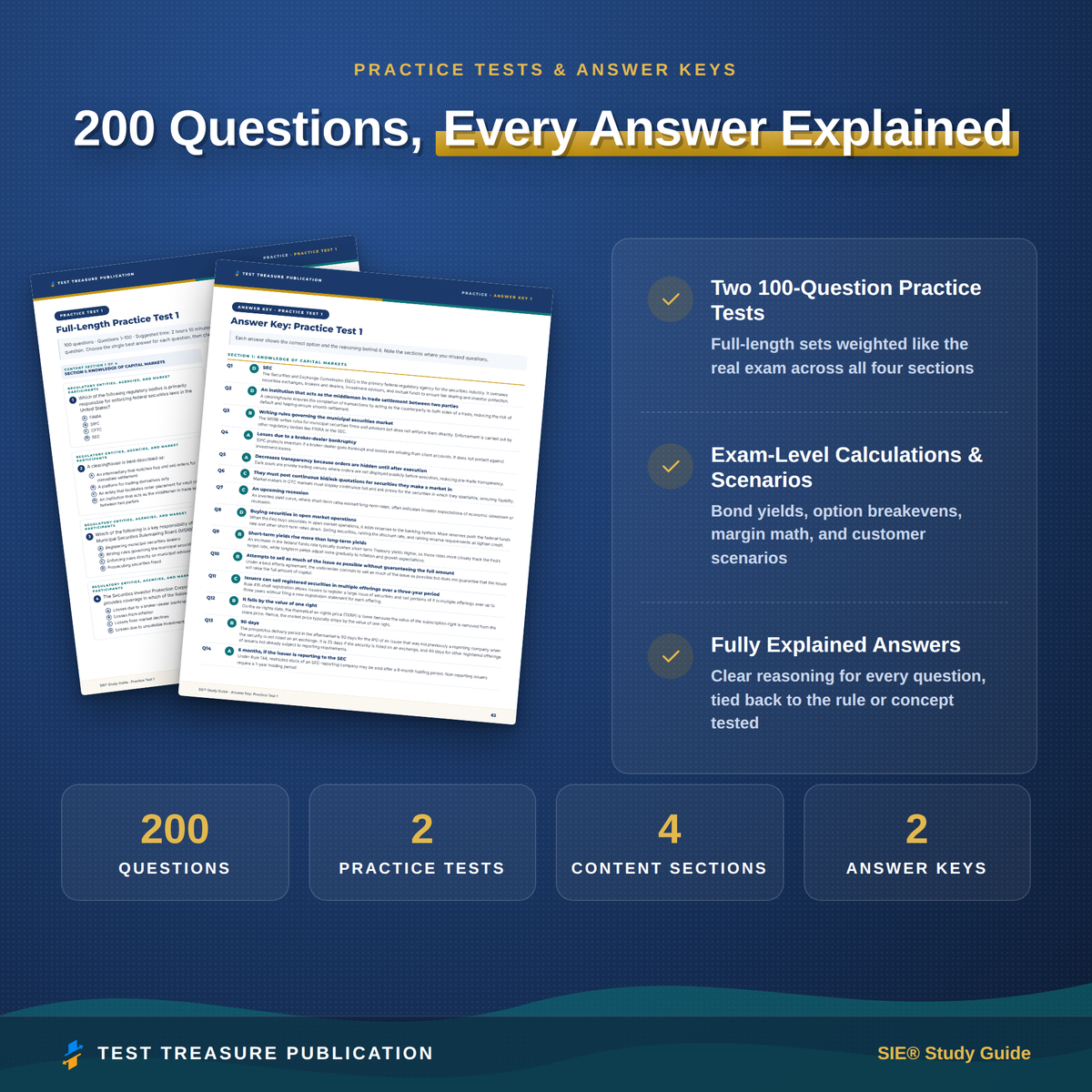 SIE Study Guide 2026–2027 — Redesigned Illustrated Edition | 200 Practice Questions