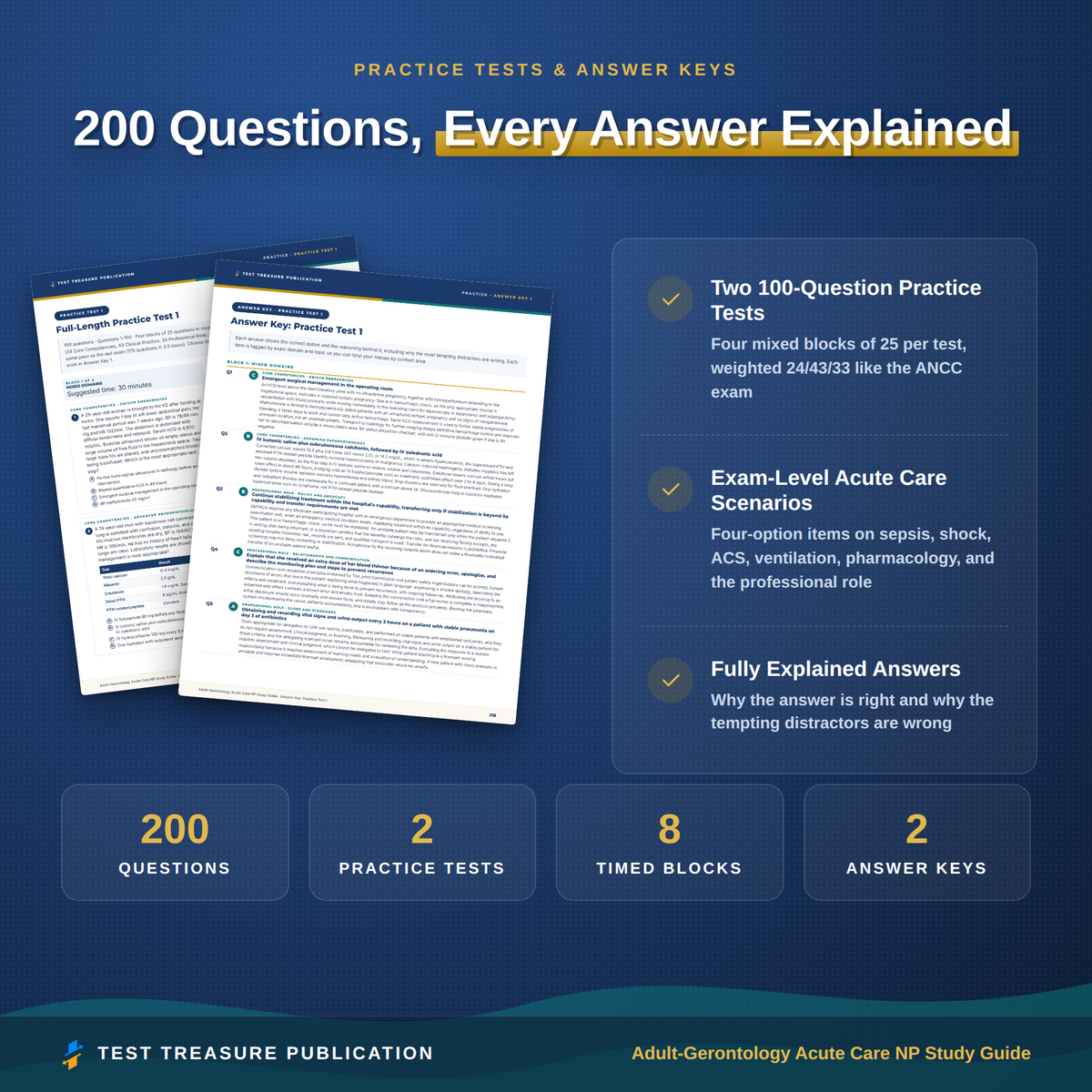 Adult-Gerontology Acute Care NP Study Guide 2026–2027 | 200 Practice Questions
