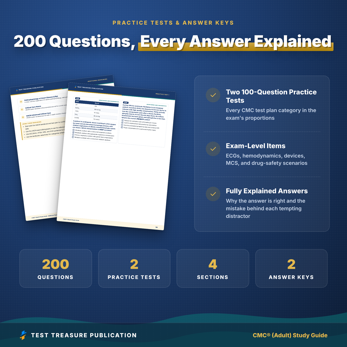 CMC Cardiac Medicine Certification Study Guide 2026–2027 | 200 Practice Questions
