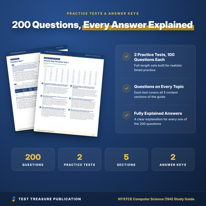 NYSTCE Computer Science (194) Study Guide 2026–2027 | New York Computer Science Teacher Certification Exam Prep