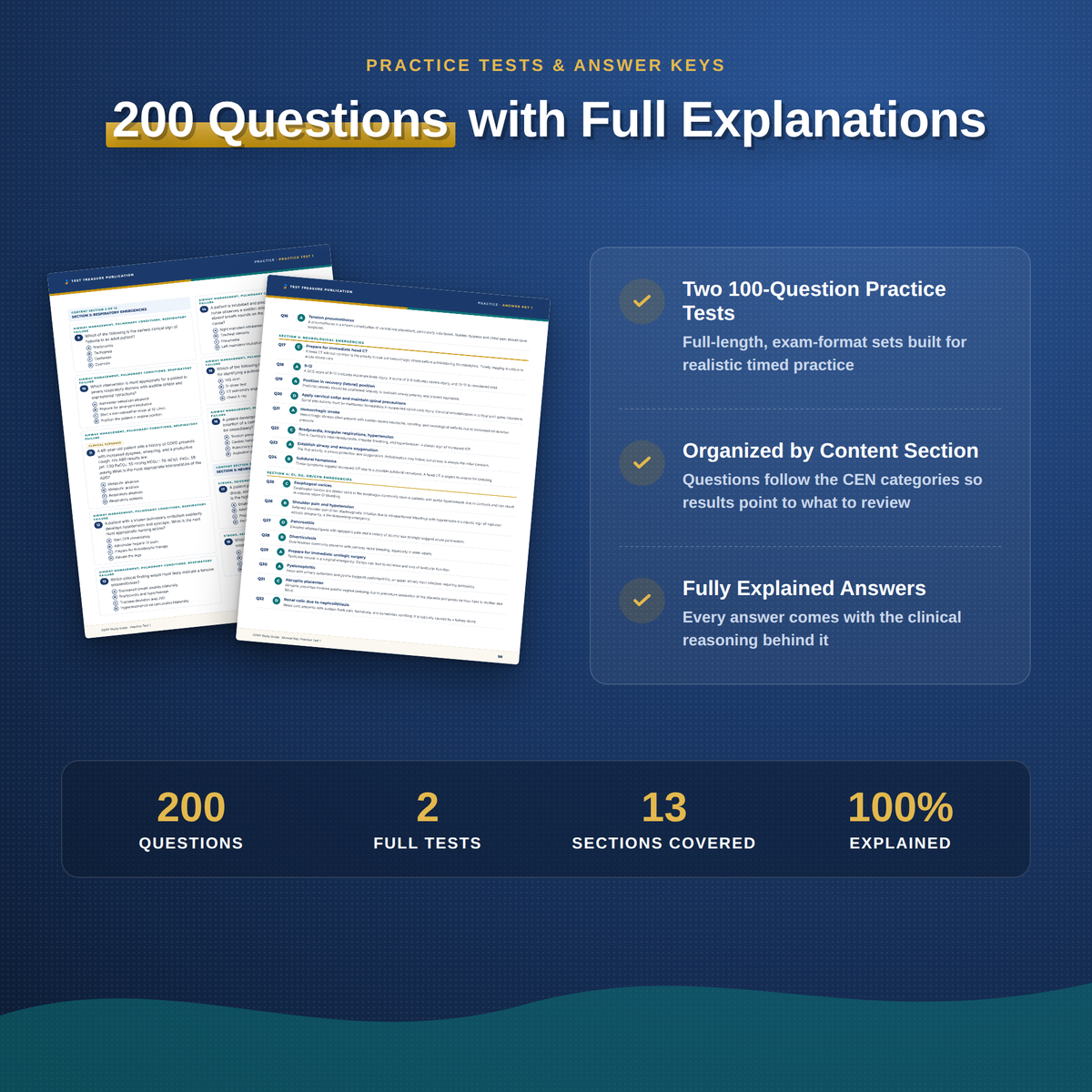CEN Study Guide 2026–2027 — Redesigned Illustrated Edition | 200 Practice Questions
