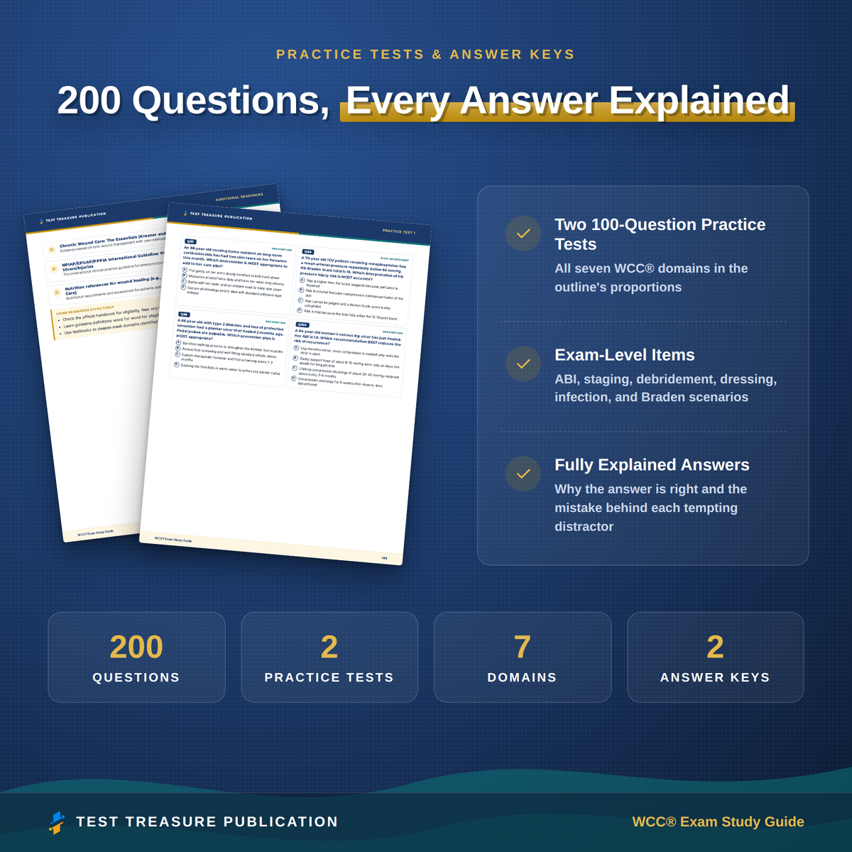 WCC Wound Care Certified Study Guide 2026–2027 | 200 Practice Questions