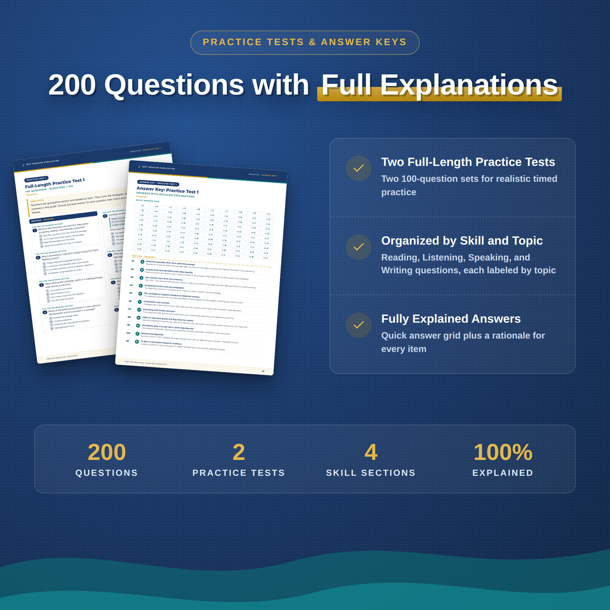 TOEFL iBT Study Guide 2026–2027 — Redesigned Illustrated Edition | 200 Practice Questions
