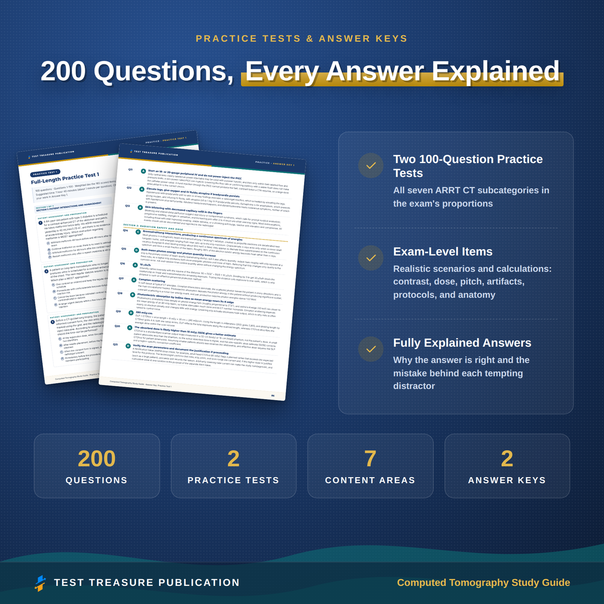 Computed Tomography Study Guide 2026–2027 | 200 Practice Questions