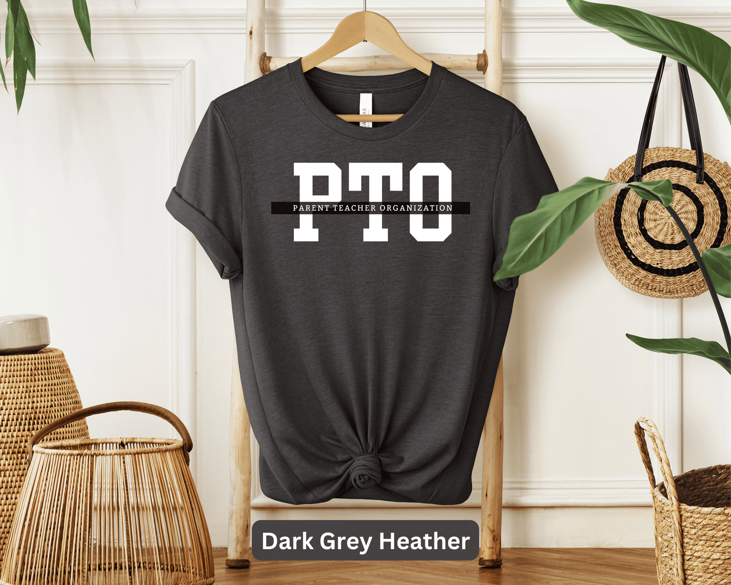 Parent Teacher Organization T-Shirt: PTO Member Tee, School Support Shirt, Education Advocate Top, Volunteer Gift